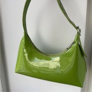 Green handbag